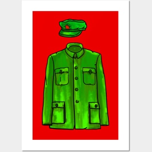 Chairman Mao Suit and Hat Posters and Art